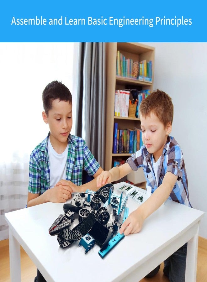 VANLINNY Robotic Arm Kit, Robot Kit for Kids Age 8+,STEM Building Toys 4-DOF Electronic Programming DIY Robots for Boys and Girls, Educational Science Projects,Cool Xmas Birthday Gifts for Kids. - Image 4